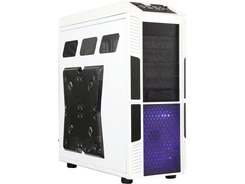 Rosewill Gaming ATX Full Tower Computer Case White Edition, Supports Up to E-ATX / XL-ATX, Comes with Four Fans - THOR V2-W