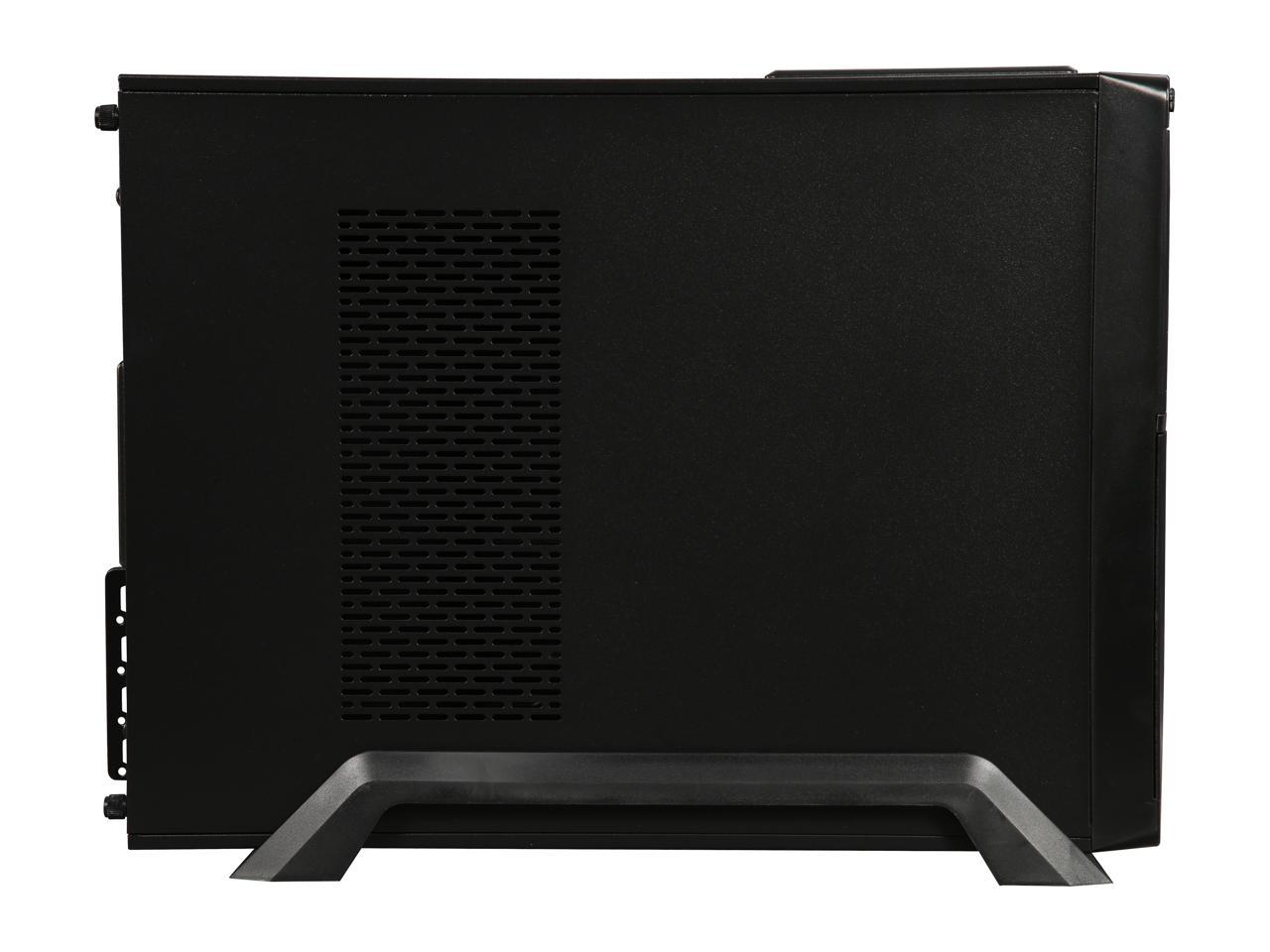 ABS R206-ITX - Micro ATX Slim Computer Case - Black