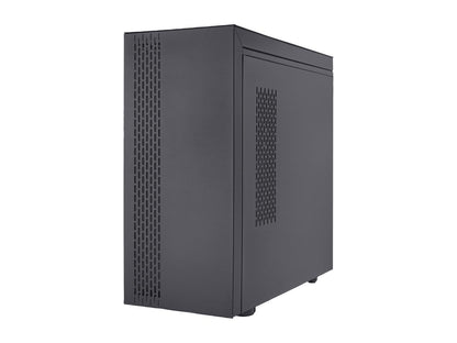 Rosewill PRISM T ATX Mid Tower Gaming PC Computer Case with Tempered Glass, 4 Pre-Installed 120mm Fans, 420mm / 360mm / 240mm Radiator Support, EATX Support, Bottom Mount PSU Shroud and HDD / SSD