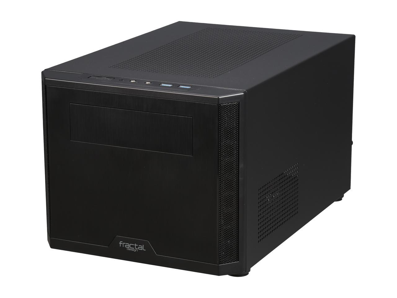 Fractal Design Core 500 Black Mini-ITX Small Form Factor Computer Case