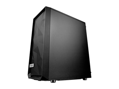 Fractal Design Meshify C Black ATX High-Airflow Compact Mid Tower Computer Case, FD-CA-MESH-C-BKO
