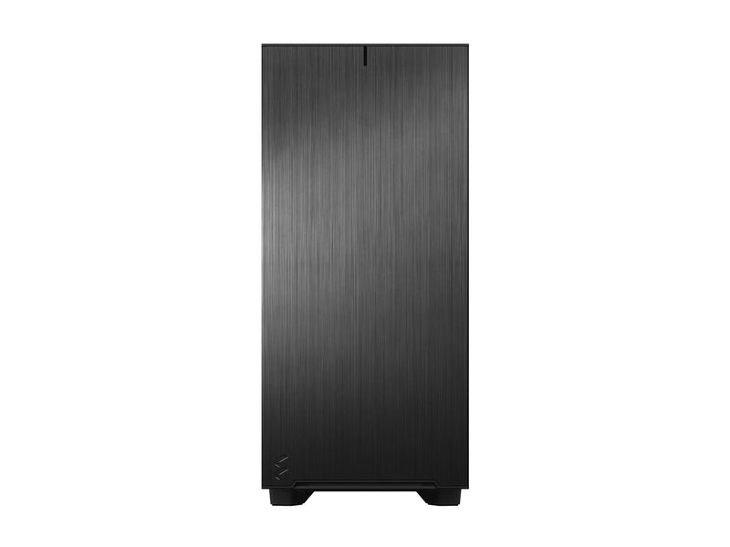 Fractal Design Define 7 Compact Black Brushed Aluminum/Steel ATX Compact Silent Dark Tinted Tempered Glass Window Mid Tower Computer Case