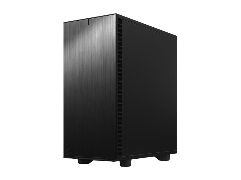Fractal Design Define 7 Compact Black Brushed Aluminum/Steel ATX Compact Silent Tempered Glass Window Mid Tower Computer Case