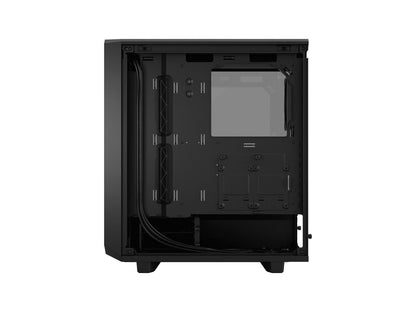 Fractal Design Meshify 2 Compact Lite Black TG High-Airflow Light Tinted Tempered Glass Window PC ATX Mid Tower Computer Case