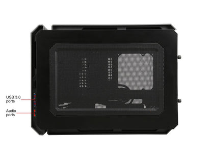 COUGAR QBX Black Mini-ITX Ultra-Compact Pro Gaming Case