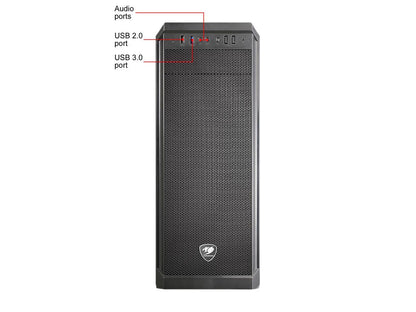 Cougar MX330-X Mid Tower Case with USB 3.0