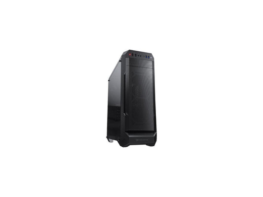 COUGAR MX331 Mesh Black Elegant Mid-Tower Computer Case with Powerful Airflow and Transparent Left Panel