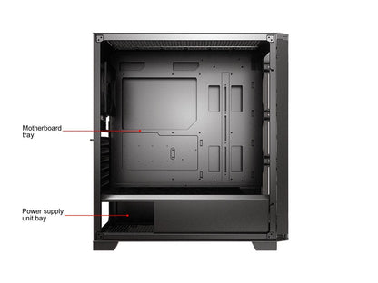 COUGAR Dark Blader X5 Black Mid-Tower Case with Superior Airflow