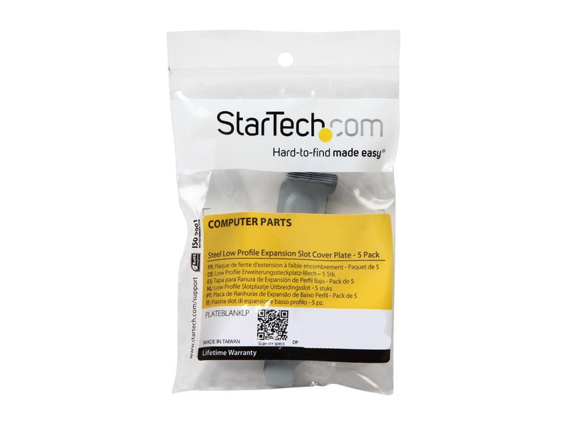 StarTech.com PLATEBLANKLP Low Profile PCI Slot Cover