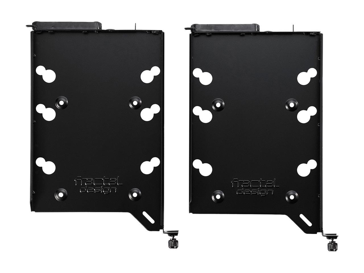Fractal Design HDD Drive Tray Kit (2 pack) - Type-A for Define R6 and Compatible Cases - Black