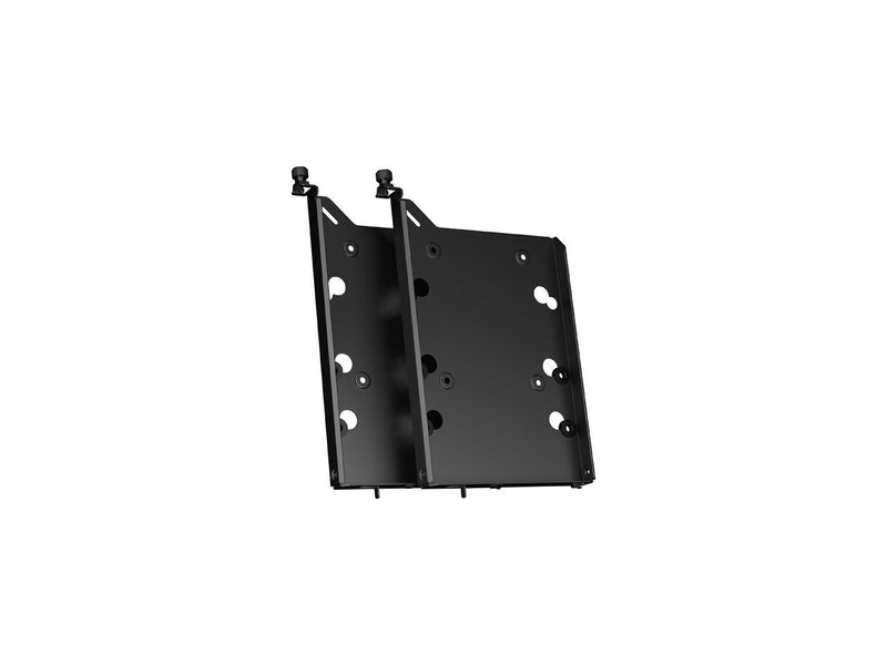 Fractal Design HDD Tray kit – Type-B (2-pack) for Define 7 Series and Compatible Fractal Design Cases - FD-A-TRAY-001 Black (2-pack)
