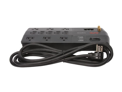 APC P11VT3 8 Feet 11 Outlets 3020 Joules Performance SurgeArrest 11 Outlets with Tel2 / Splitter and Coax Jacks