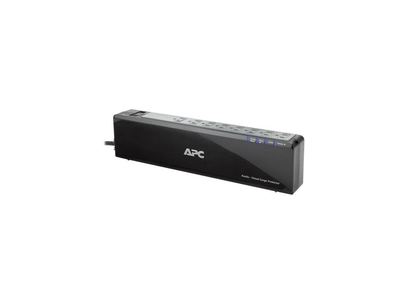 APC P8V 8 Outlets 4720 Joules Premium Audio/Video Surge Protector with Coax Protection
