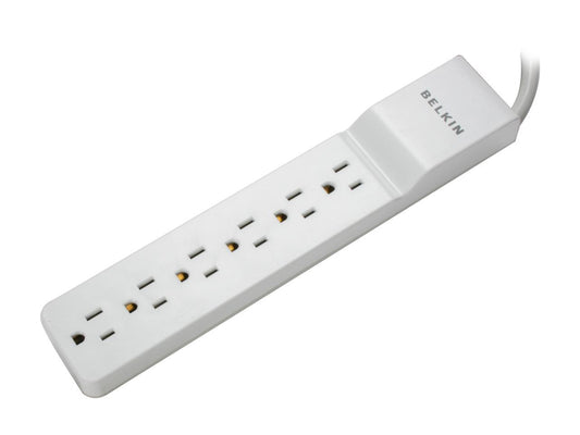 BELKIN BE106000-04 4 Feet 6 Outlets 720 Joules Home/Office Surge Protector