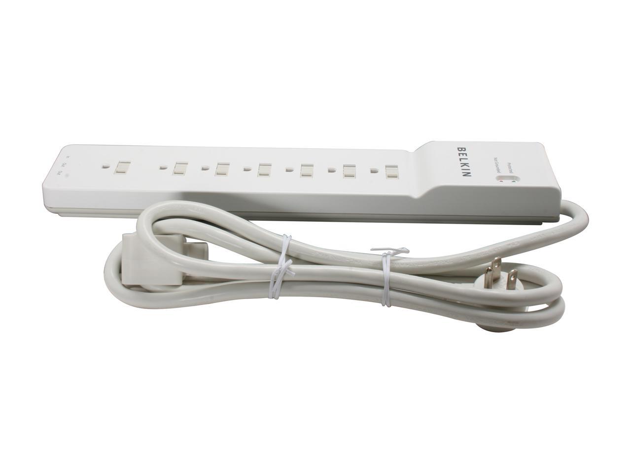 BELKIN BE107200-06 6 Feet 7 Outlets 2320 joule Home/office Surge Protector