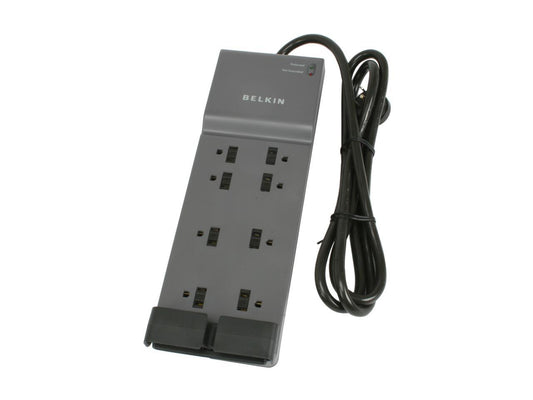 BELKIN BE108200-06 6 Feet 8 Outlets 3390 Joules Surge Protector