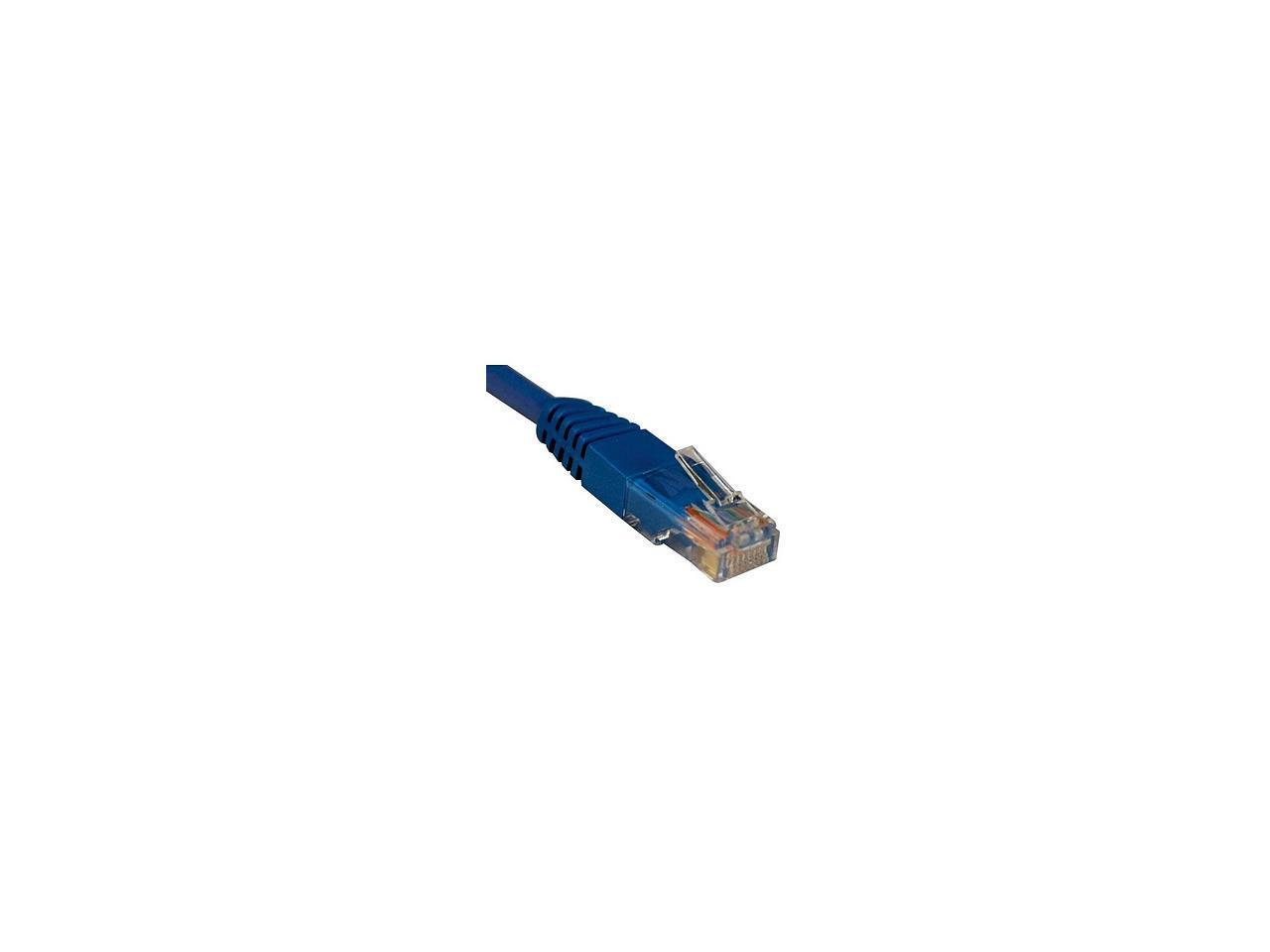 TRIPP LITE N002-005-BL 5 ft. Cat 5E Blue Network Cable