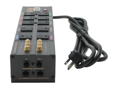 Tripp Lite HT10DBS Home Theater Surge Suppressor 10-outlet coax