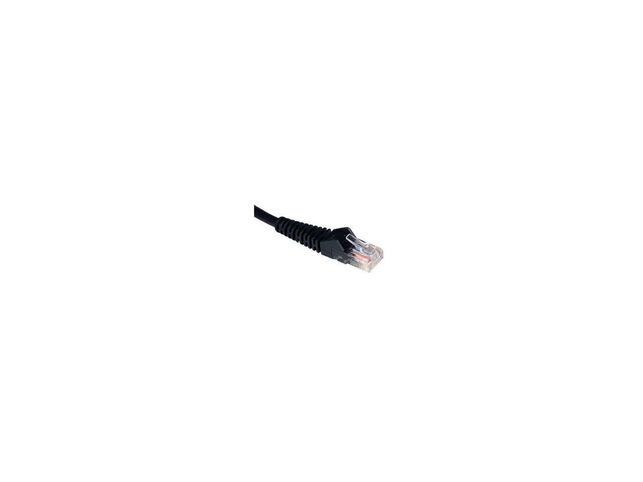 TRIPP LITE N001-014-BK 14 ft. Cat 5E Black Snagless Cat5e Molded Patch Cable