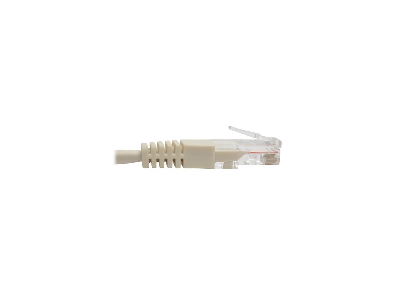 Tripp Lite Cat5e 350MHz Molded Patch Cable (RJ45 M/M) - White, 25-ft. (N002-025-WH)