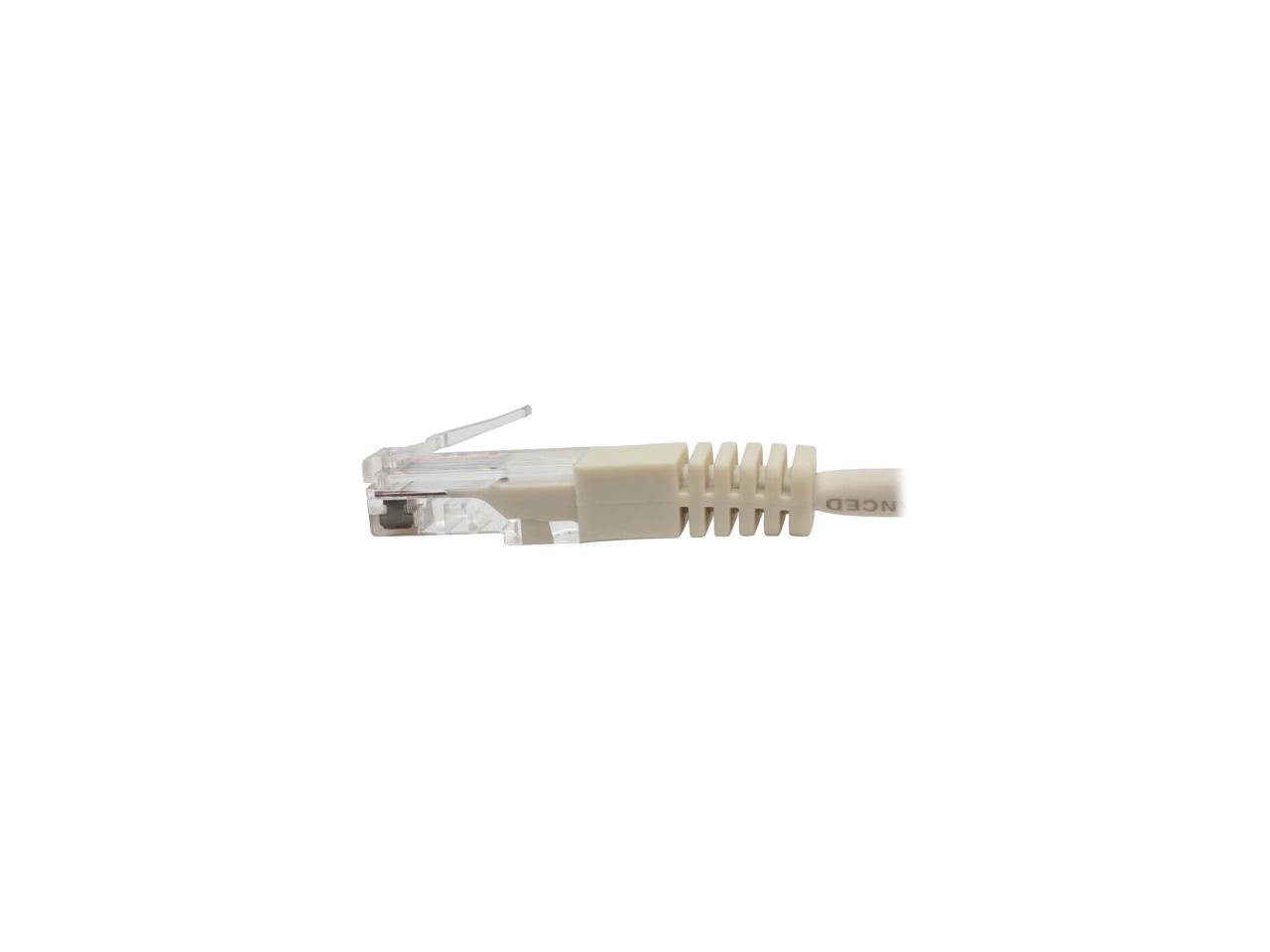 Tripp Lite Cat5e 350MHz Molded Patch Cable (RJ45 M/M) - White, 25-ft. (N002-025-WH)