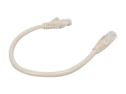 TRIPP LITE N201-001-WH 1 ft. Cat 6 White Gigabit Snagless Molded Patch Cable