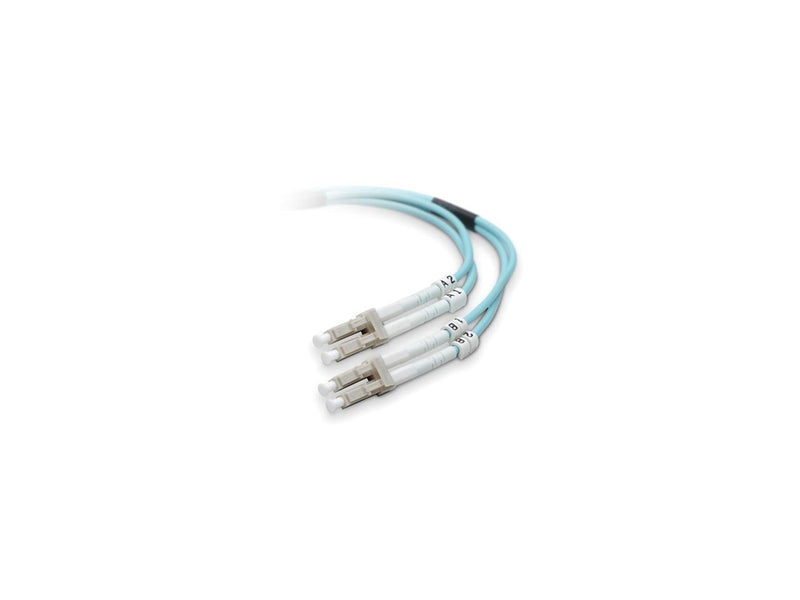 Belkin F2F402LL-10M-G 32.81 ft Fiber Optic Patch Cable Male to Male