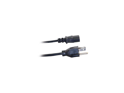 C2G 29926 16 AWG Universal Power Cord - NEMA 5-15P to IEC320C13, TAA Compliant, Black (4 Feet, 1.21 Meters)