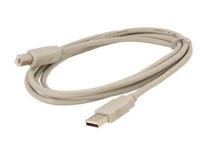 StarTech.com USBFAB_6 Beige USB 2.0 A to B Cable - M/M