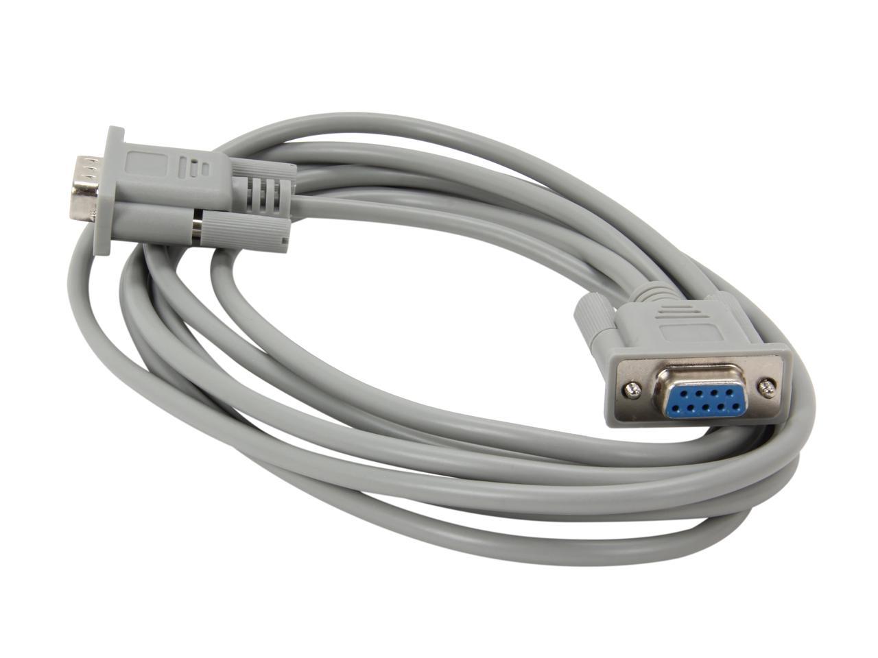StarTech.com Model SCNM9FM 10 ft. DB9 RS232 Serial Null Modem Cable Female to Male