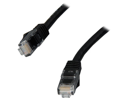 StarTech.com N6PATCH35BK 35 ft. Cat 6 Black Snagless UTP Patch Cable - ETL Verified