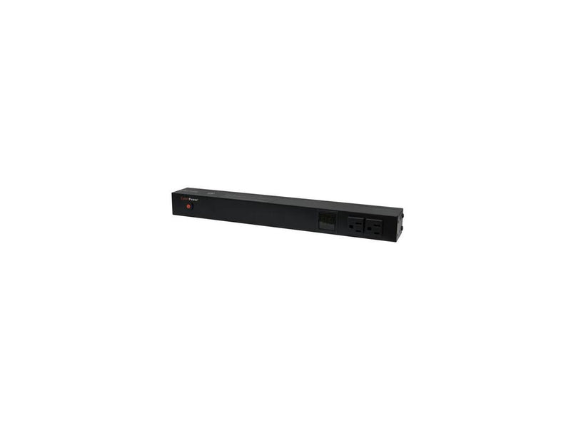 CyberPower PDU15M2F8R Metered 1U 120V 15 A 15 ft. 10-Outlets Power Distribution Unit