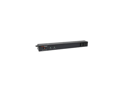 CyberPower RKBS15S2F10R 15 ft. Total: 12 (2 x Front, 10 x Rear) Outlets 3600 J Surge Suppressor
