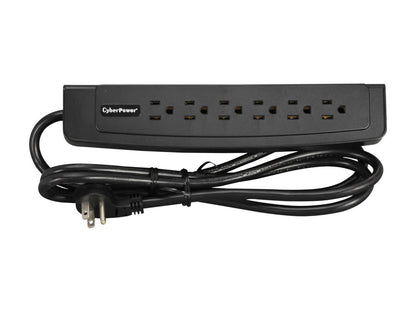 CyberPower CSP606T 6 Feet 6 Outlets 1350 joules Professional Surge Protection