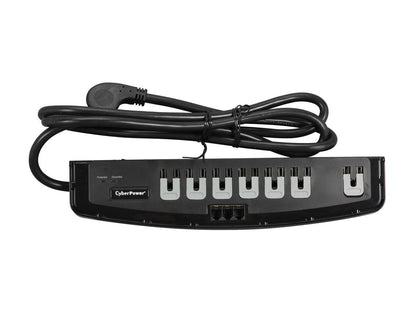 CyberPower CSP706T 6 Feet, 7 Outlets, 1650 Joules Surge Suppressor
