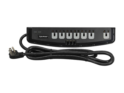 CyberPower CSP708T 8 Feet, 7 Outlets, 1650 Joules Surge Suppressor