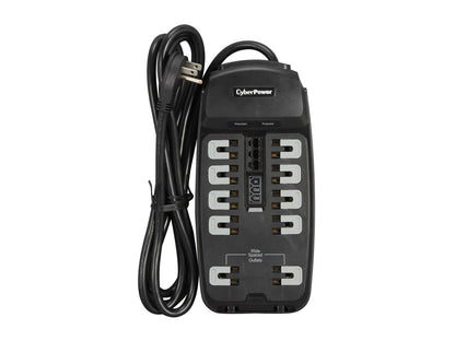 CyberPower CSP1008T 8 Feet, 10 Outlets, 2850 Joules Surge Suppressor