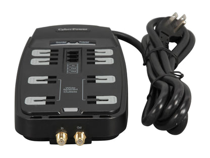 CyberPower CSHT808TC 8 Feet, 8 Outlets, 2850 Joules Surge Suppressor