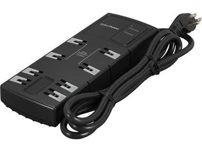 CyberPower CSB806 6 Feet 8 Outlets 1,800 Joules Surge Suppressor