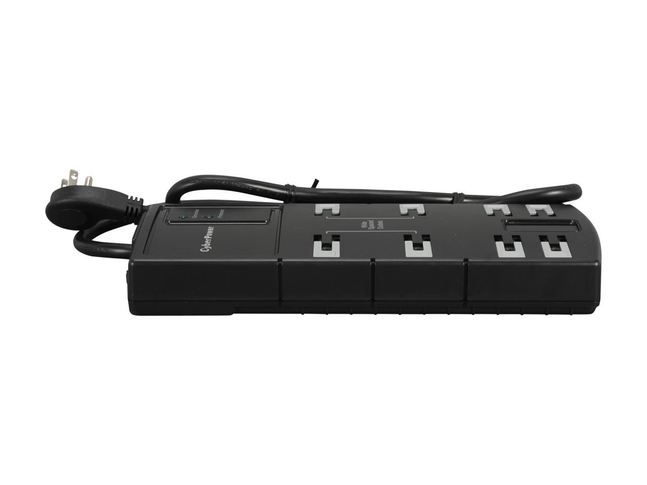 CyberPower CSB806 6 Feet 8 Outlets 1,800 Joules Surge Suppressor