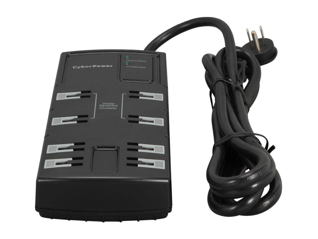 CyberPower CSB808 8 Feet, 8 Outlets, 1800 Joules Surge Suppressor