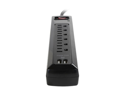 CyberPower CSP604U 4 Feet 6 Outlets 1200 Joules Surge Protector with 2 USB Charging Ports (2.1A)