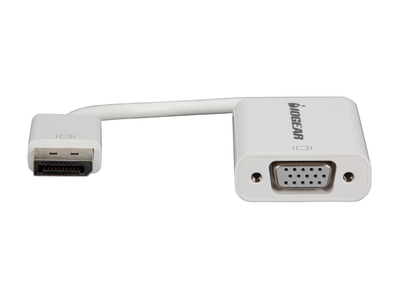 IOGEAR GDPVGAW6 DisplayPort to VGA Adapter Cable