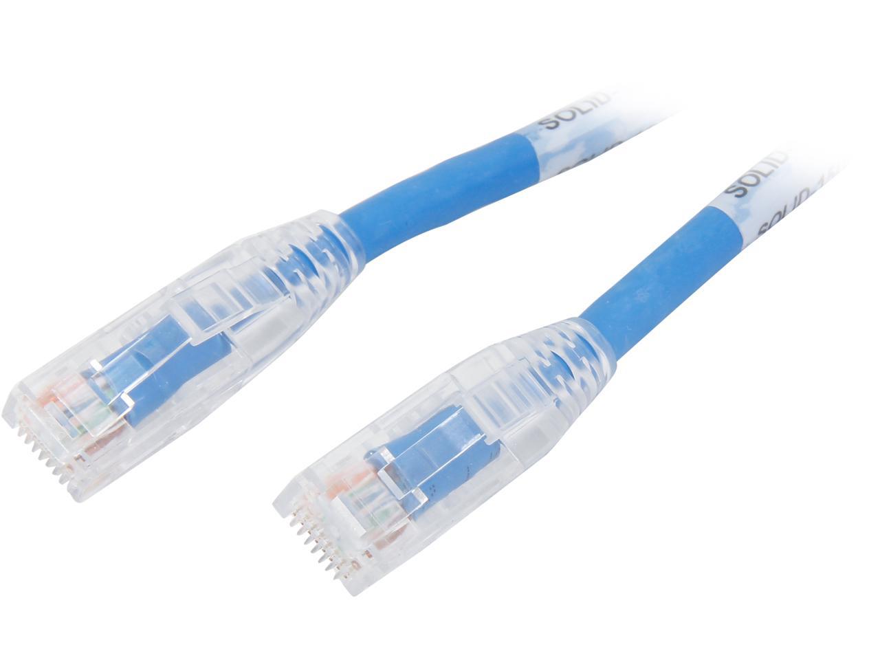 TRIPP LITE N202-150-BL 150 ft. Cat 6 Blue Gigabit Solid Conductor Snagless Patch Cable