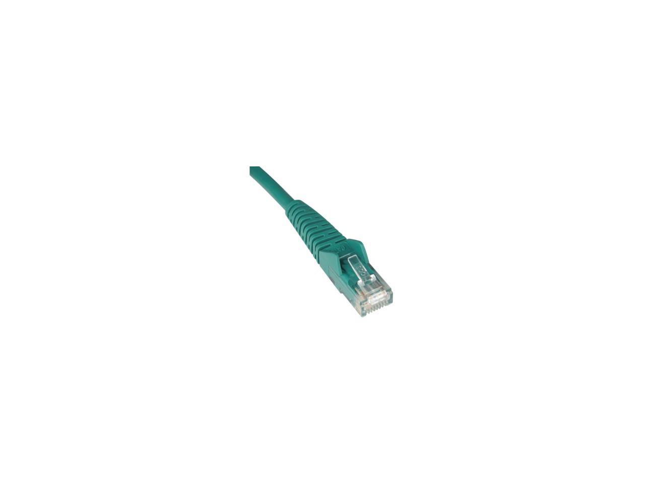 Tripp Lite 15-ft. Cat6 Gigabit Snagless Molded Patch Cable(RJ45 M/M) - Green