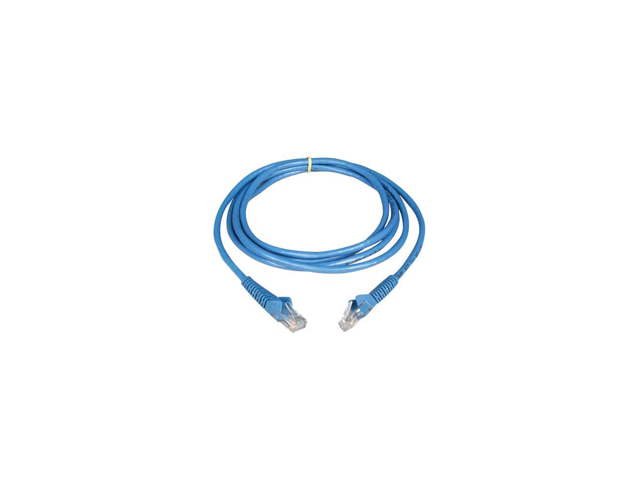 Tripp Lite N201-100-BL 100ft Cat6 Gigabit Snagless Molded Patch Cable RJ45 M/M BLUE 100