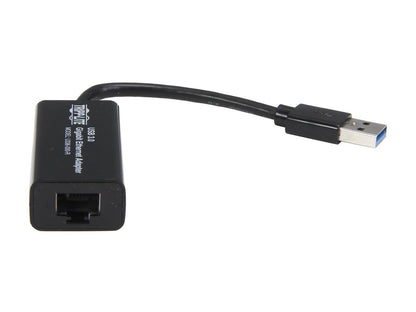 Tripp Lite U336-000-R USB 3.0 to Gigabit Ethernet Adapter, 10/100/1000