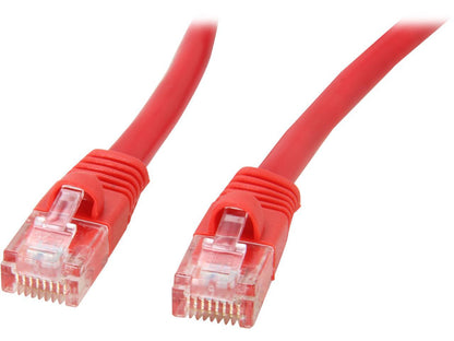 C2G 15203 Cat5e Cable - Snagless Unshielded Ethernet Network Patch Cable, Red (10 Feet, 3.04 Meters)