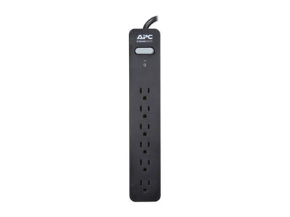 APC 6-Outlet Surge Protector with 15-Foot Power Cord, SurgeArrest Essential (PE615)
