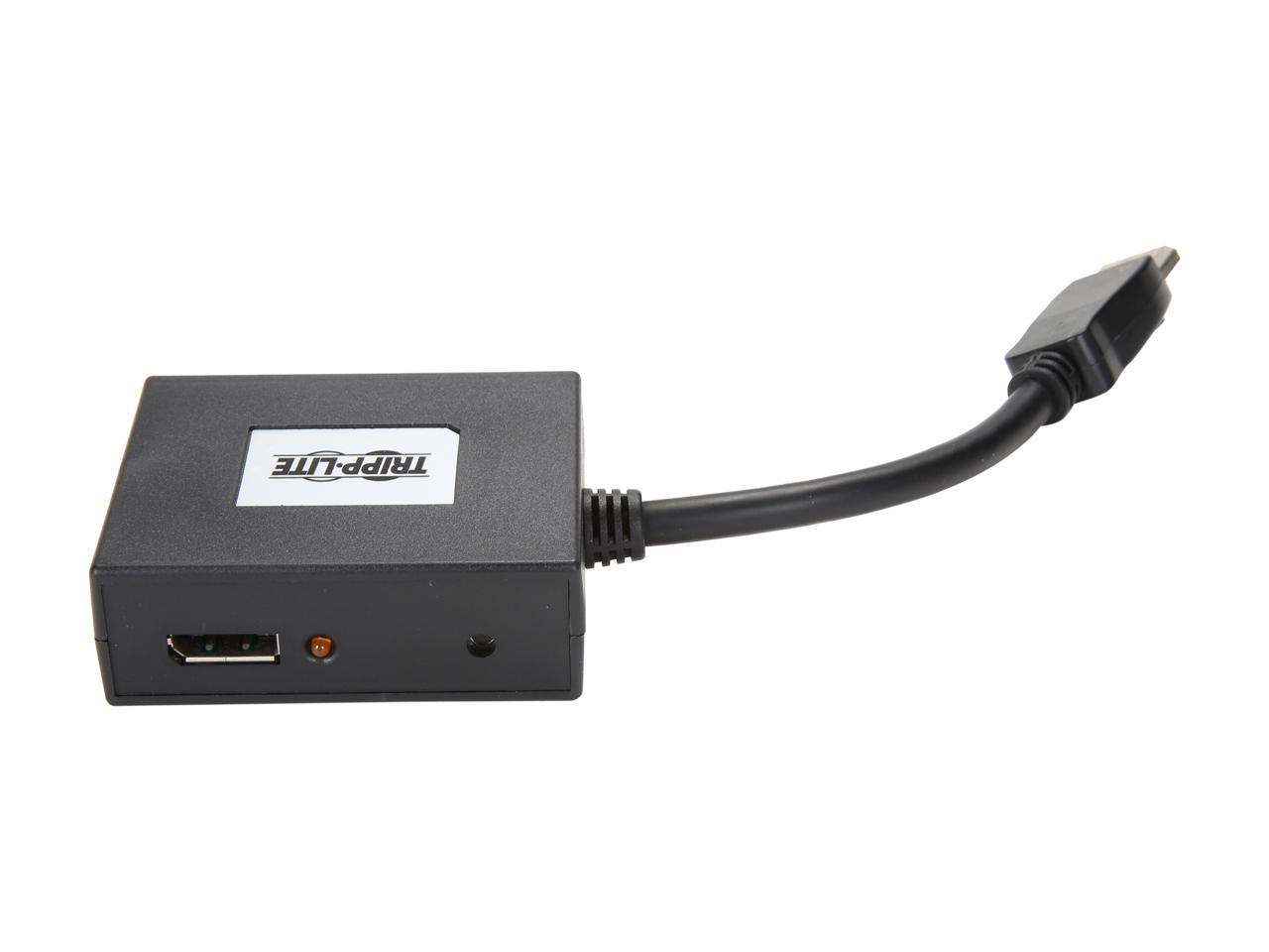 Tripp Lite B156-002-V2 2-Port DisplayPort 1.2 Multi-Stream Transport (MST) Hub, 3840 x 2160 (4K x 2K) UHD